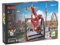 fischertechnik 569019 Advanced Crazy Rides - Bausatz Freizeitpark, Baukasten mit