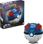 MEGA POK&Eacute;MON - Zusammenbaubarer Superball mit Lichtern und Aufstellvorrichtung,