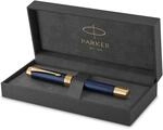 Parker Duofold Prestige F&uuml;ller | Blue Chevron | Gr&ouml;&szlig;e Centennial 