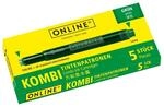 ONLINE Kombi-Tintenpatronen, Universal-Ersatz-Patronen, kompatibel mit allen