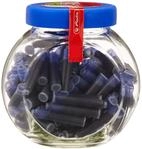 Herlitz Tintenpatronen Im Glas mit Schraubverschlu&szlig;, 100 St&uuml;ck (100)