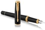 Parker Urban F&uuml;ller | Muted Black mit Goldzierteilen | F&uuml;llfederhalter mit feiner