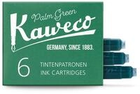 Kaweco Tintenpatronen im 6er-Pack Palmengr&uuml;n Palm Green I hochwertige Premium Tinte