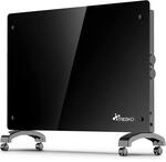 TRESKO&reg; Glaskonvektor Elektroheizung 2000W als Stand- oder Wand Heizung 