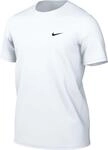Nike Herren Uv Hyverse T-Shirt, White/Black, L EU