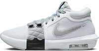 Nike Basketballschuh Lebron Witness Viii, Wei&szlig; Schwarz Grau White Black Lt Smoke