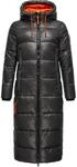 Navahoo Damen warmer Winter Steppmantel mit Kapuze Schmuseengel Anthracite Gr. XXL