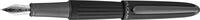 DIPLOMAT - F&uuml;llhalter Aero schwarz - Schick und elegant - Langlebig -
