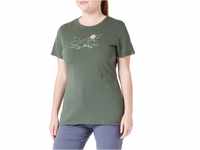 Odlo Damen Kurzarm Shirt KUMANO VALLEY, camping green, S