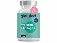 Hyaluronsäure Kollagen Komplex - 180 Kapseln - Mit Biotin, Vitamin C (aus...