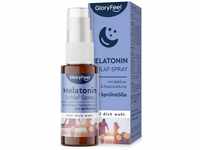 Melatonin Spray - Mit Baldrian, Lavendel + Melissen Extrakt, Vitamin B6 &...