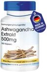 Fair & Pure Ashwagandha Extrakt 1000mg Tagesdosis, 180 Kapseln, standardisiert auf 5%