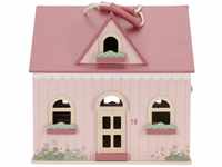 Little Dutch 7116 FSC Holz Puppenhaus tragbar rosa