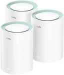 Cudy M1300 3er-Pack AC1200 Gigabit Whole Mesh System, Dual Band, High Gain...