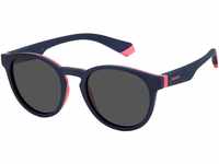 Polaroid Unisex PLD 8048/s Sunglasses, BR0/M9 Blue PINK, S