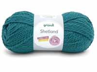 Gründl Shetland Wolle (modisches und weiches Strickgarn aus 80% Polyacryl und...