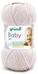 Gr&uuml;ndl Baby uni Strickgarn/H&auml;kelgarn (OEKO-TEX zertifizierte Wolle,