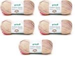 Gr&uuml;ndl Wolle Cotton Quick Batik - d&uuml;nne Wolle zum H&auml;keln mit Farbverlauf -