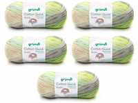 Gründl Wolle Cotton Quick Batik Strickgarn/Häkelgarn (Garn mit Farbverlauf aus 100%