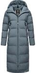 Ragwear Damen Wintermantel warmer wasserdichter und atmungsaktiver Steppmantel