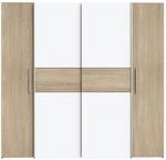 FORTE KALIXTUS Schrank 200, Kleiderschrank, Schwebet&uuml;renschrank Skandinavisch