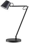 Lucande LED Tischlampe Tarris dimmbar (Modern) in Schwarz aus Metall (1...