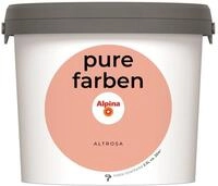 Alpina pure farben Wandfarbe &ndash; Altrosa &ndash; strapazierf&auml;hige und atmungsaktive