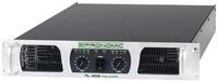 Pronomic TL-400 Endstufe - Stereo-Leistungsverst&auml;rker mit 2x 1000 Watt an 2 Ohm -