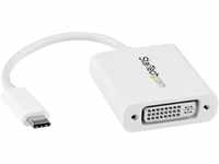 StarTech.com USB-C auf DVI Adapter - USB Type-C DVI Konverter für MacBook,
