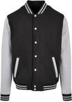 Build Your Brand Basic College Jacket &ndash; Unisex College Jacke im Regular Fit aus