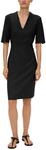 s.Oliver Damen 10.2.20.20.200.2134063 Kleid, 9999 schwarz, 36