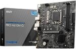 MSI PRO H610M-G Motherboard, Micro-ATX - Unterst&uuml;tzt Intel Core Prozessoren der 12.