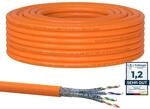RedStar24 CAT 7 Verlegekabel 15m Netzwerkkabel Datenkabel LAN CAT7 Kabel Kupfer