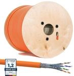 RedStar24 CAT 7 Verlegekabel 500m Netzwerkkabel Datenkabel LAN CAT7 Kabel Kupfer