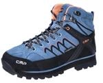 CMP - Moon Mid Wmn Trekking Shoe Wp, Woman, Azzurro, 40