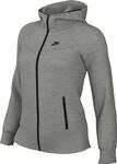 Nike Kapuzenpullover-FB8338 Kapuzenpullover Dk Grey Heather/Black XL