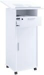 VCM Holz mobiles Rednerpult | Ma&szlig;e ca. H. 109 bis 120 cm x B. 60 cm x T. 50 cm 