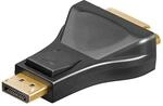 Goobay 51720 DisplayPort/DVI-D Adapter, 1.1, Vergoldet