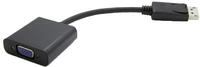 VALUE DisplayPort-VGA Adapter, DP ST - VGA BU, Aktiv