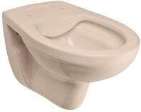 Calmwaters&reg; Sp&uuml;lrandloses H&auml;nge WC in Beige-Bahamabeige, Wand WC Abgang