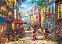 Schmidt Spiele 57397 Thomas Kinkade, Disney, Mickey and Minnie in Mexico, 6000 Teile