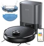 ZACO A10 Pro Saugroboter mit Wischfunktion, 2,5l Absaugstation bis 60 Tage,