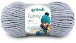 Gr&uuml;ndl Wolle Funny uni - dicke weiche Chenille Wolle zum H&auml;keln - H&auml;kelwolle -