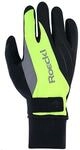Roeckl Ravensburg 2 Winter Fahrrad Handschuhe lang Fluo gelb/schwarz 2024:...