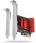 AXAGON PCES-SA6 Carte et adaptateur d'interfaces Interne SATA