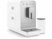 SMEG BCC13WHMEU espresso coffee machine with Milchfunktion matt white with stainless