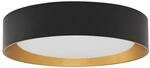 Lindby LED Deckenleuchte Kambia (Modern) in Schwarz aus Aluminium (1 flammig,) -