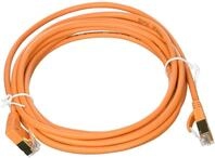 wantecWire Extra d&uuml;nnes Patchkabel CAT.7 Kabel, CAT.6 Stecker SSTP geschirmt, 1x