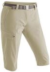 Maier Sports Inara Slim 3/4, Brown Rice, 46, 3000142