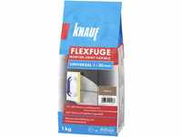 Knauf Fugenmörtel Flexfuge Universal 1-20 mm hellbraun 1 kg Fugenmörtel